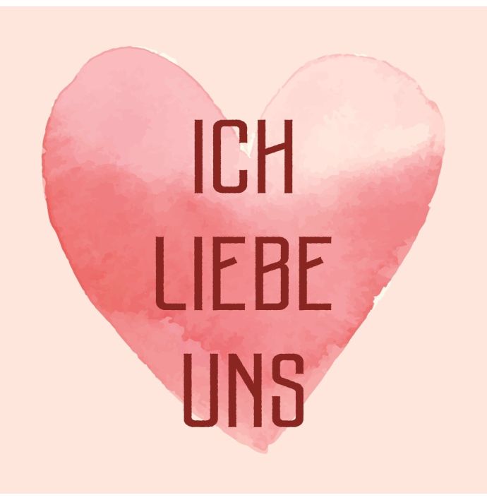 Fliese - Ich liebe uns