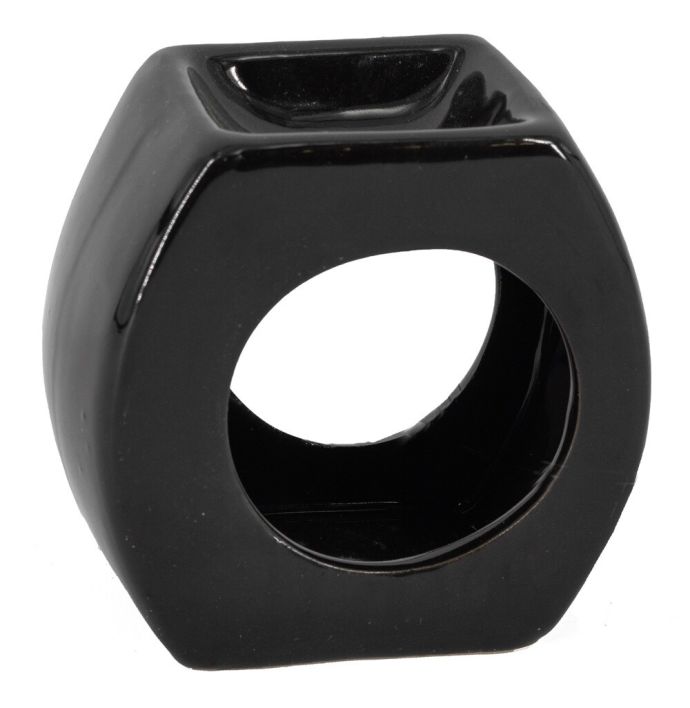 Geurbrander oval zwart