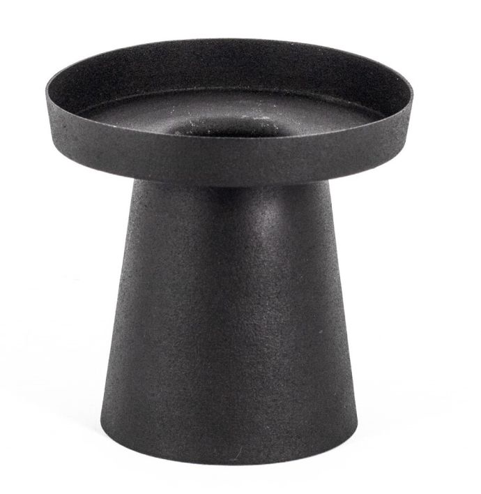 Kaarsenstandaard zwart texture