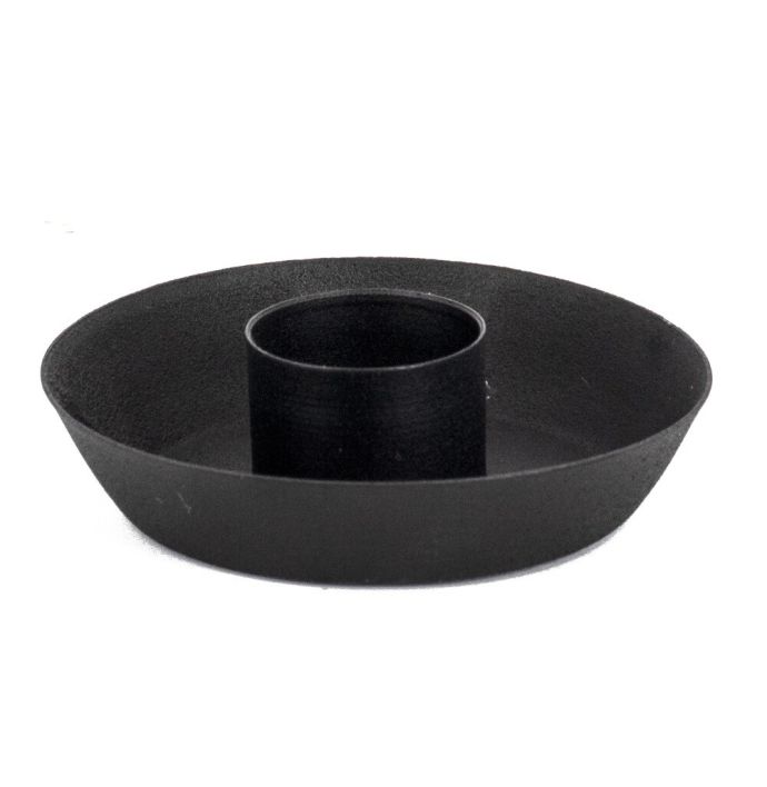 Kaarsenstandaard zwart texture