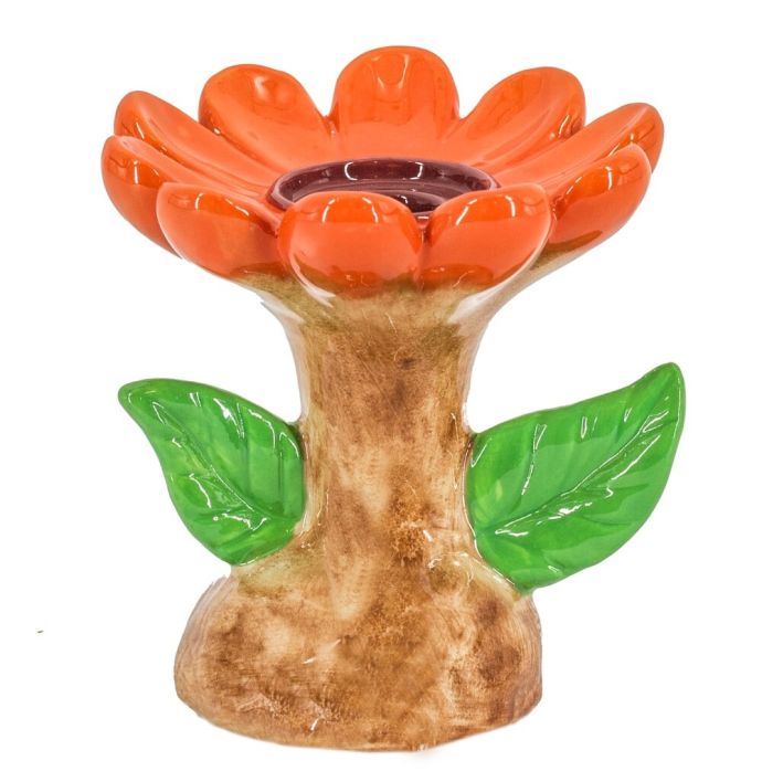 Kaarsenstandaard bloem