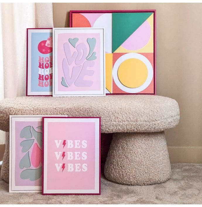 Poster in frame love