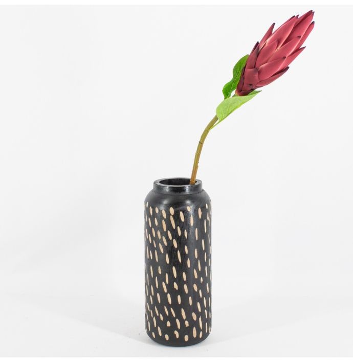 Kunstbloem Protea roze