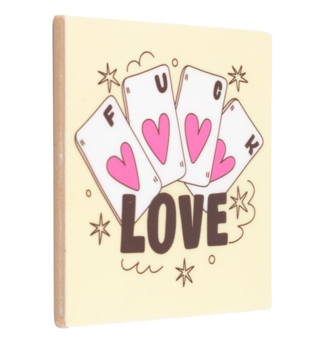 Tegeltje - Fuck love