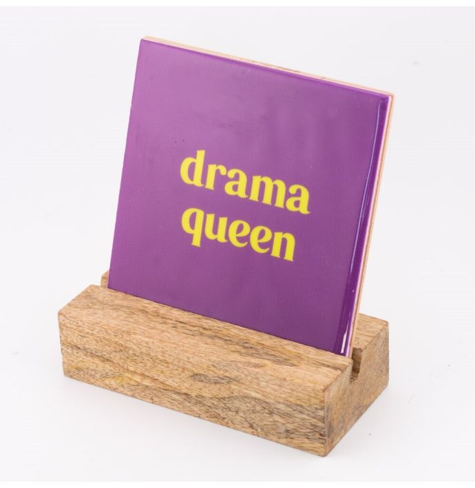 Tegeltje - Dramaqueen