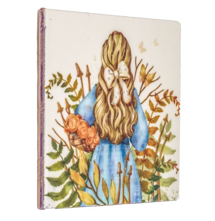 Tegeltje - Bloemenveld