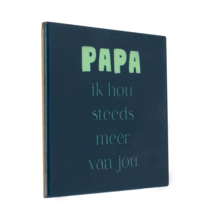 Tegeltje 'Papa'