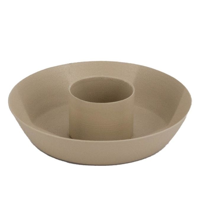 Kaarsenstandaard zand texture