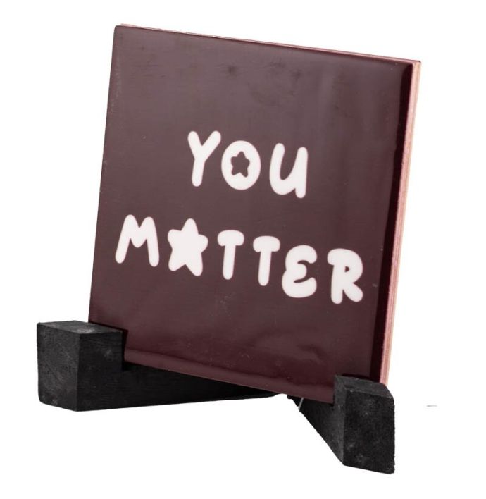 Tegeltje 'You matter'