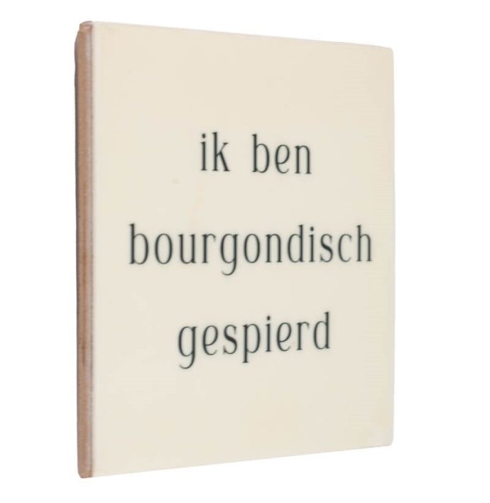Tegeltje - Bourgondisch gespierd 