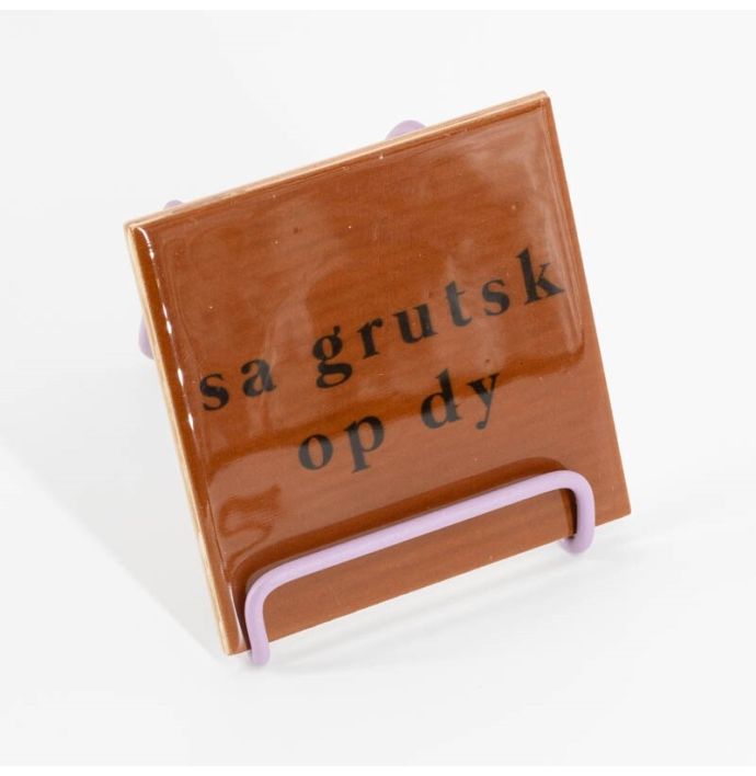 Tegel - Grutsk op dy