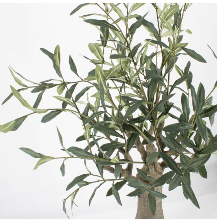 Kunstplant olijf met dikke stam 115cm