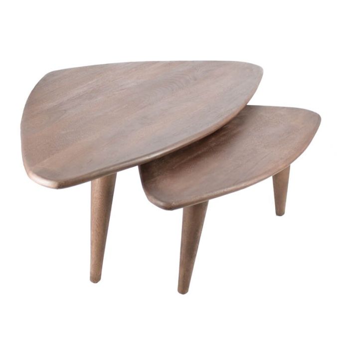 Salontafelset Timor walnoot