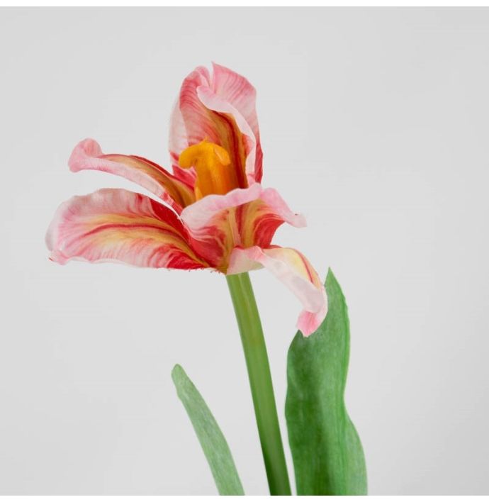 Kunstbloem tulp oranje