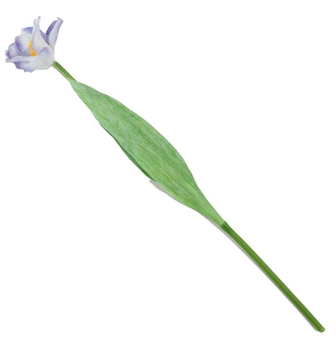 Kunstbloem tulp paars