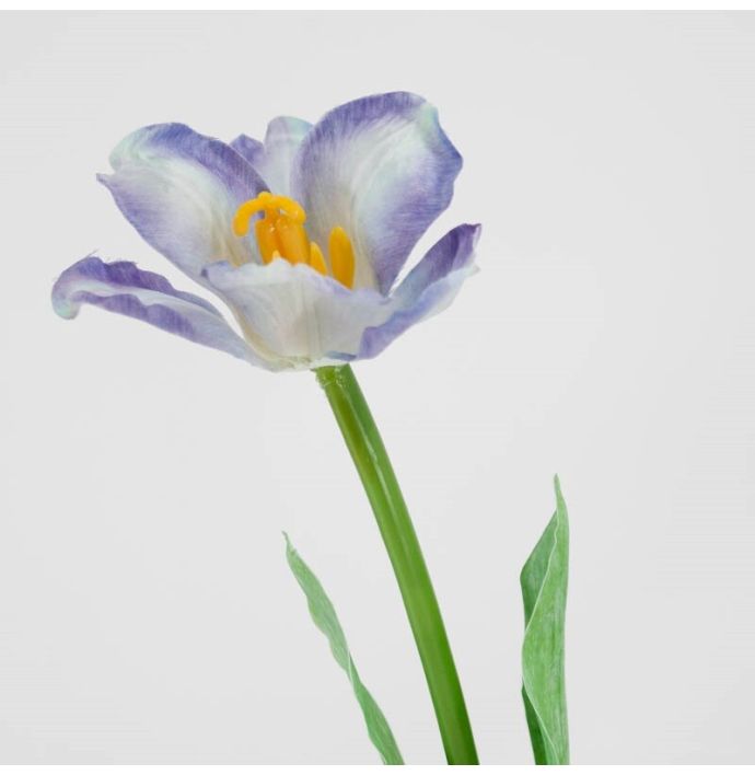 Kunstbloem tulp paars