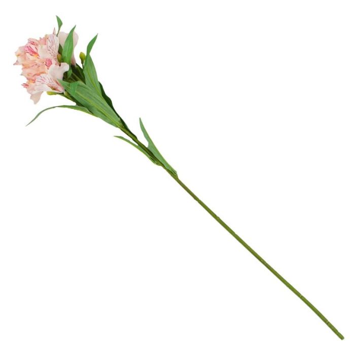 Kunstbloem alstroemeria roze