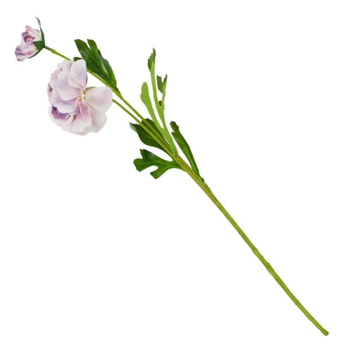 Kunstbloem ranonkel lila