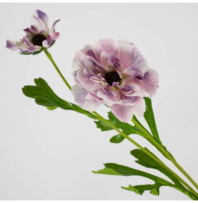 Kunstbloem ranonkel lila