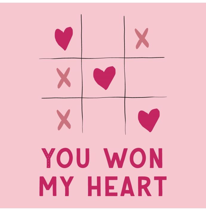 Tegeltje - You won my heart