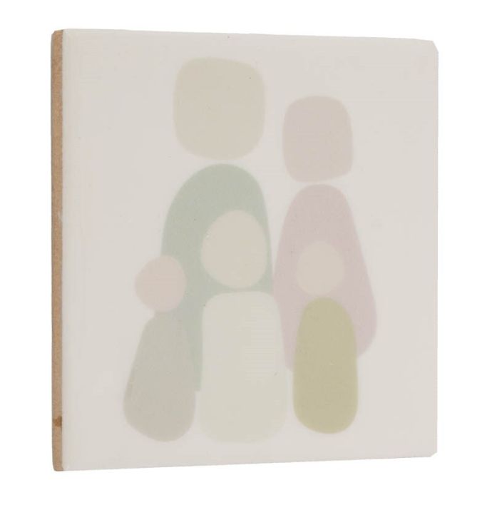 Tegeltje 'Family of five'