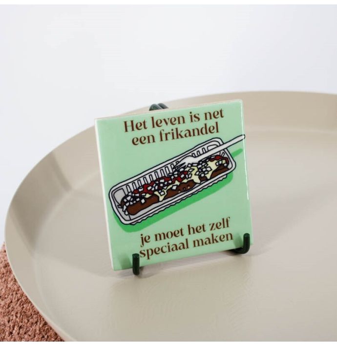Tegeltje 'Frikandel speciaal'