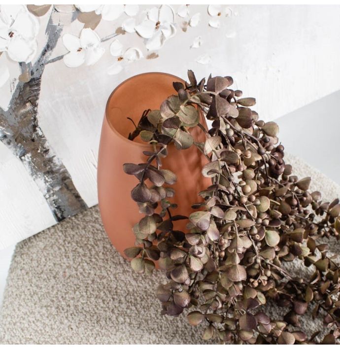 Kunsttak eucalyptus hangend mauve