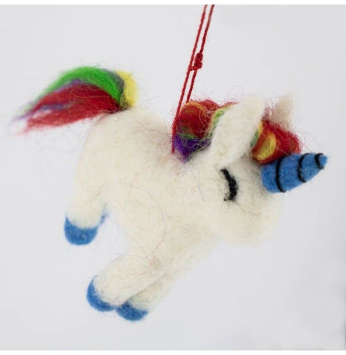 Wollen hanger unicorn