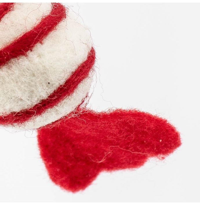 Wollen hanger snoepje