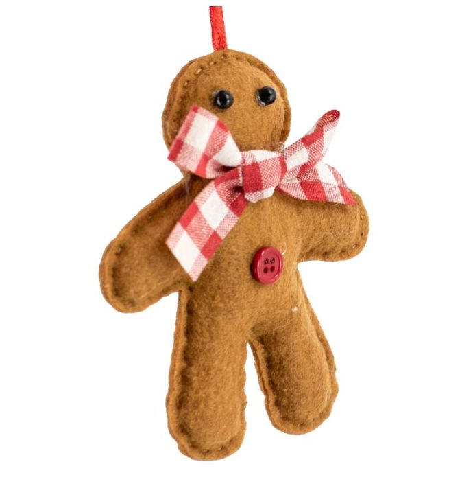 Vilten hanger peperkoekmannetje