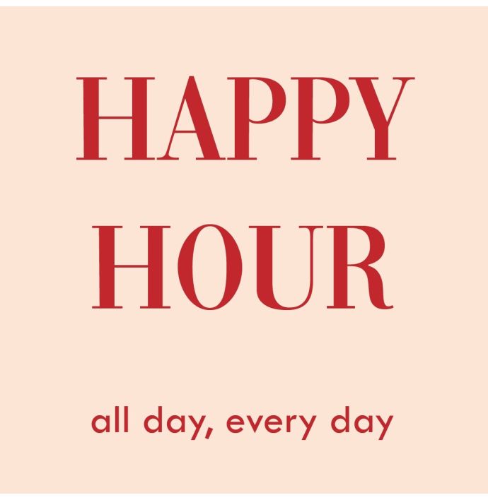 Tegeltje - Happy hour