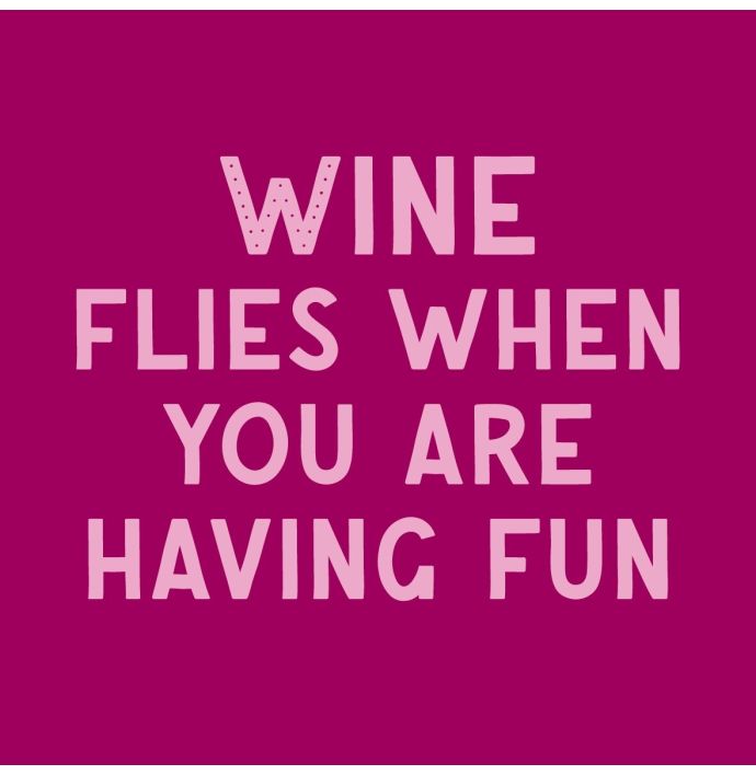 Tegeltje 'Wine flies'