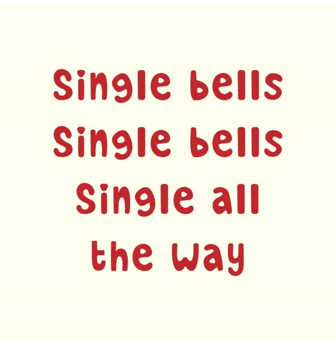 Tegeltje 'Single bells'