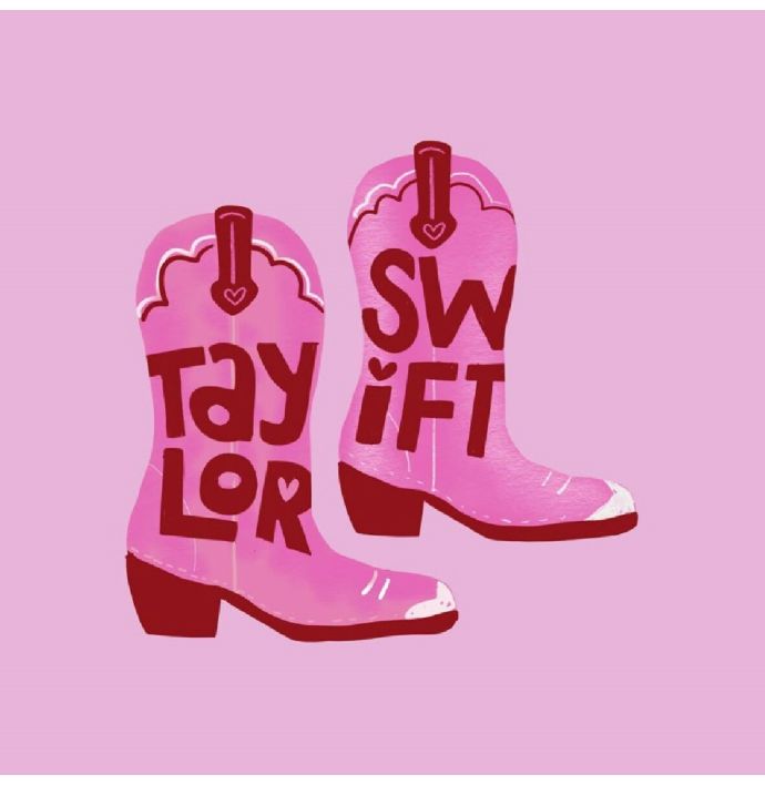 Tegeltje 'Taylor swift'