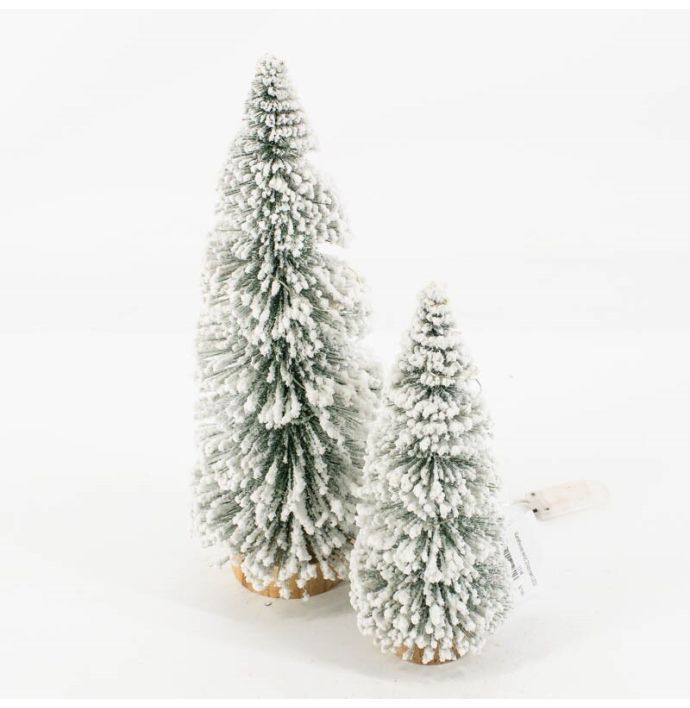 Kerstboom swirl 20cm met LED