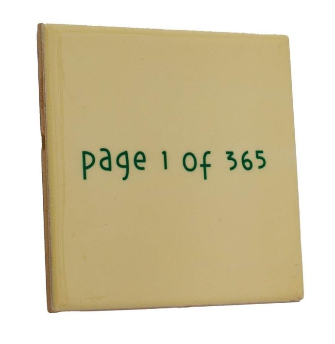 Tegeltje 'Page 1 of 365'