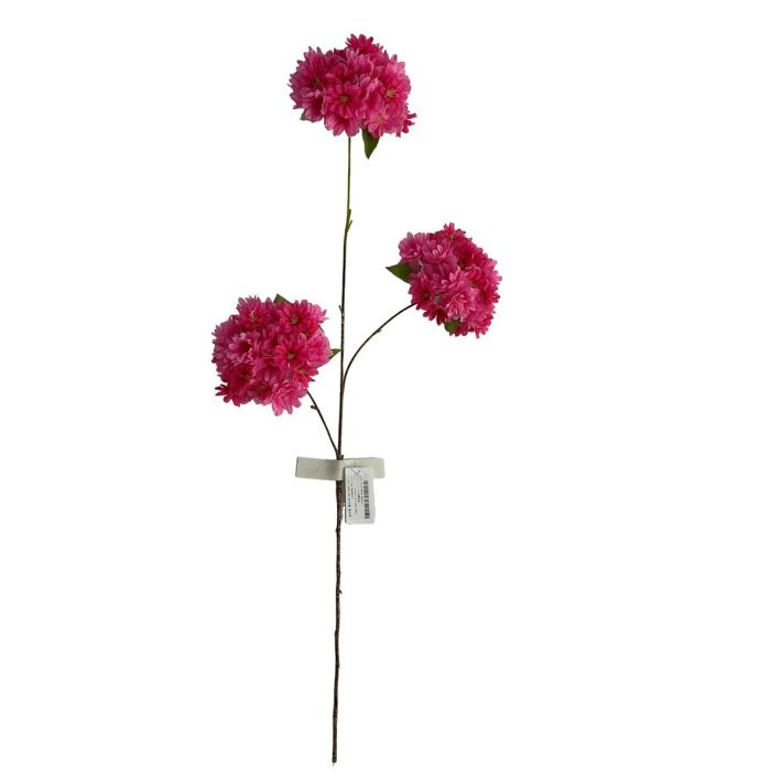 Kunsttak bolboem 83cm fuchsia