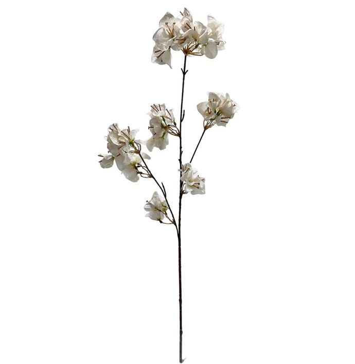 Kunsttak bougainvillea 86cm off-white