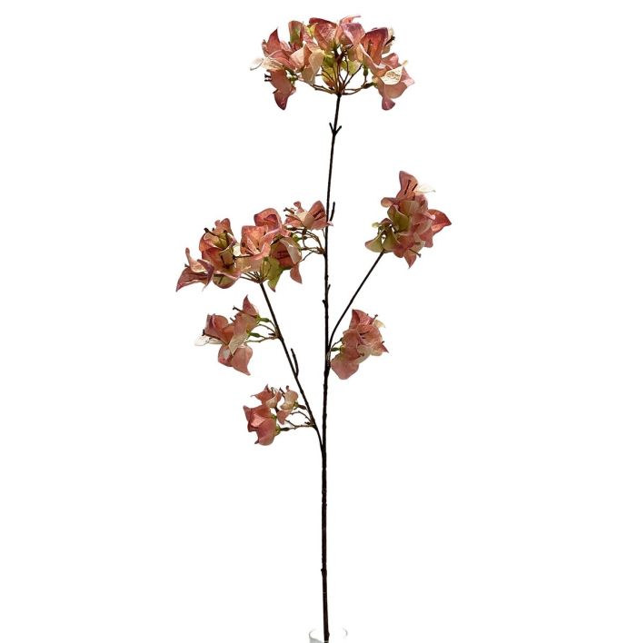 Kunsttak bougainvillea 86cm roze