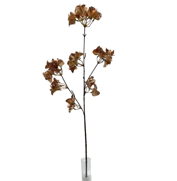 Kunsttak bougainvillea 86cm taupe