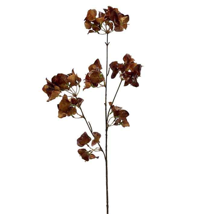 Kunsttak bougainvillea 86cm bruin