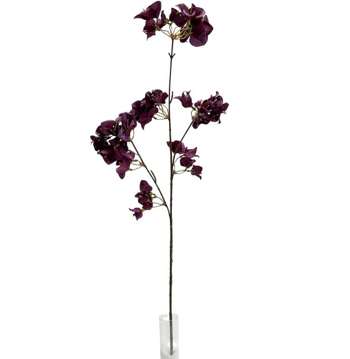 Kunsttak bougainvillea 86cm paars