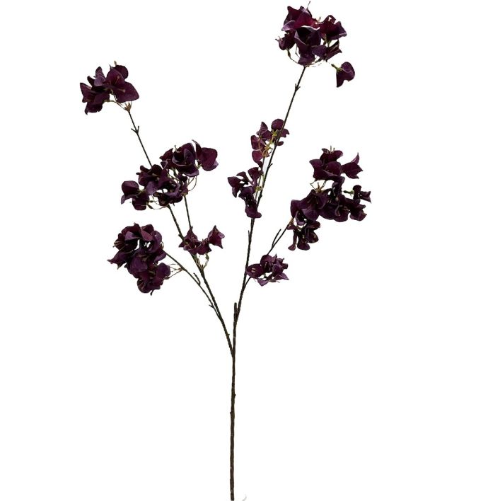 Kunsttak bougainvillea 112cm paars
