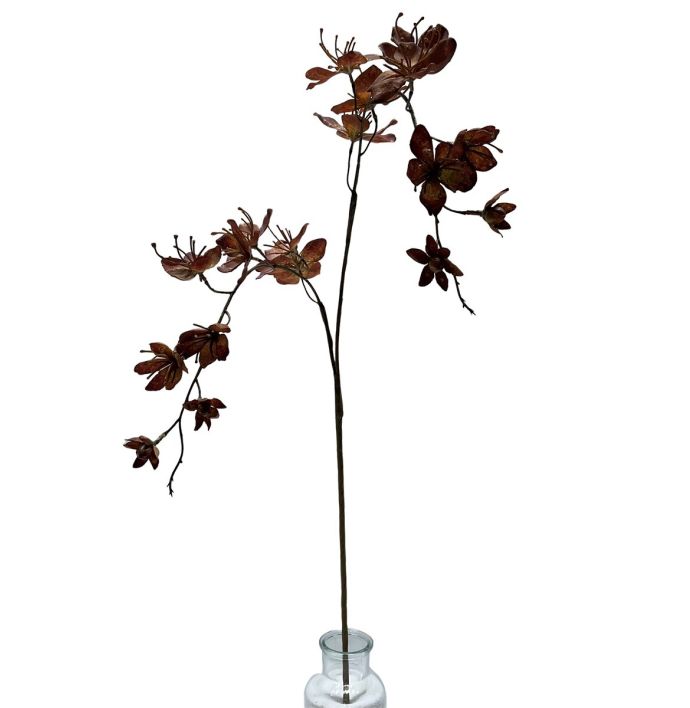 Kunsttak Japanse sierappel 96cm bruin