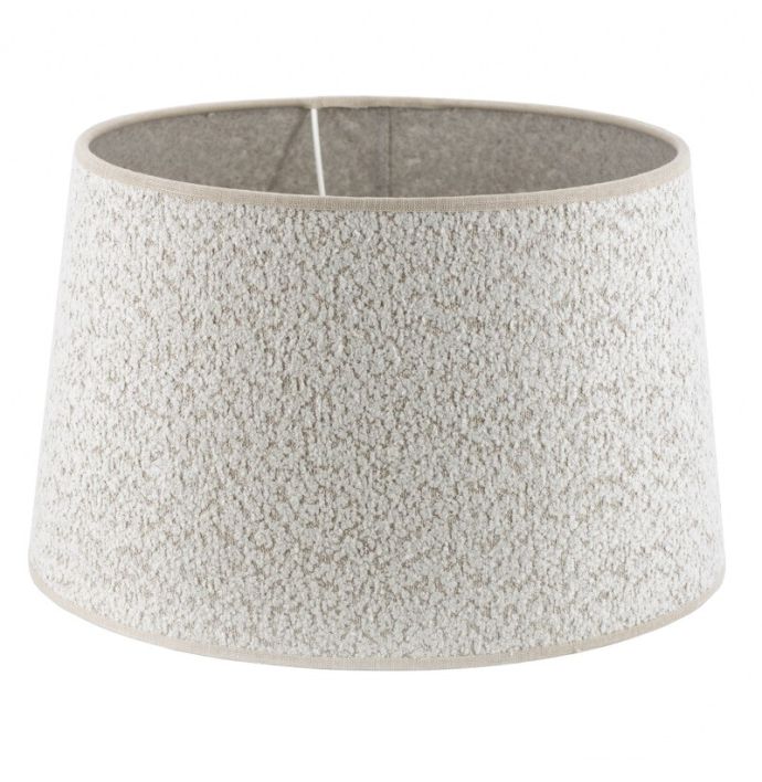 Lampenkap 35cm boucle zand
