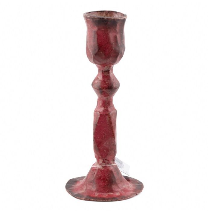 Metalen kaarsenstandaard Lumen mulberry