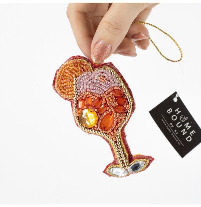 Hanger met kralen cocktail