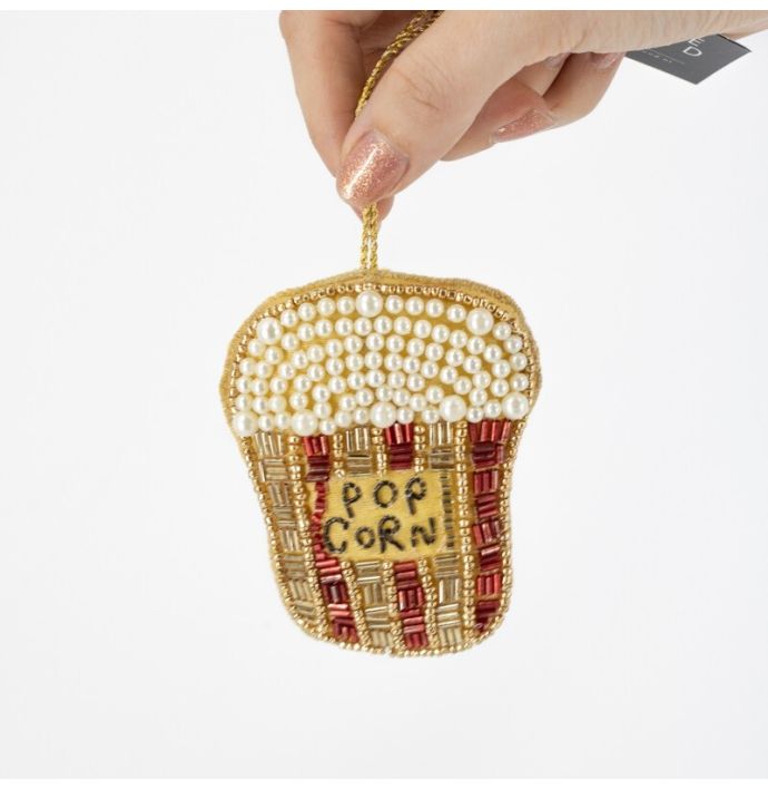 Hanger met kralen popcorn