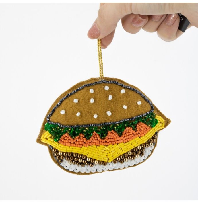 Hanger met kralen burger