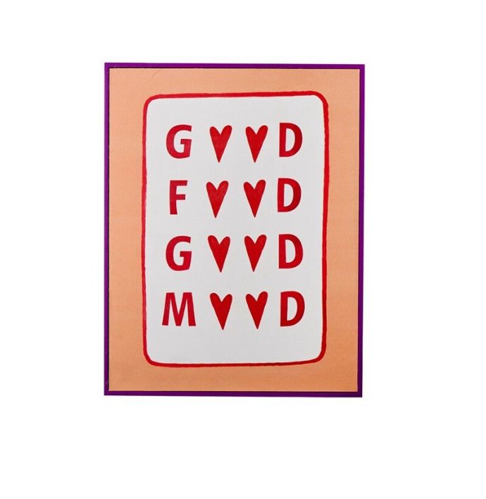 Fotolijst met poster good food